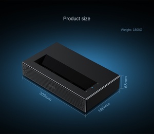 D068 <span class=keywords><strong>Mini</strong></span> projecteur portable à courte focale Full HD 1080P avec Android 11, 650 lumens ANSI, WIFI6 pour 5.2 - Product Image 2