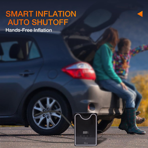 <span class=keywords><strong>Pompe</strong></span> à air de voyage 120W <span class=keywords><strong>Pompe</strong></span> à vélo à pression d'air portable tout usage avec plage de pression 3-120psi - Product Image 5