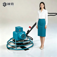 Machine à polir le béton au diesel portable et durable avec interrupteur de sécurité pour travaux de construction de haute précision