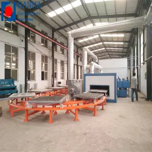 Ground Conveyor Paint Curing Oven for Electrostatic Powder Spray System