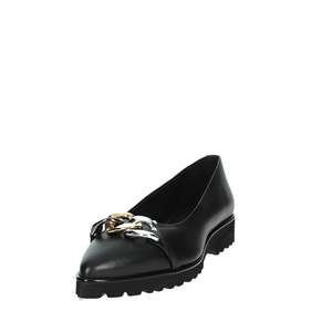 Ballerines pour femmes Gioseppo, noires, taille 36, chaussures plates avec détail chaîne - Product Image 6