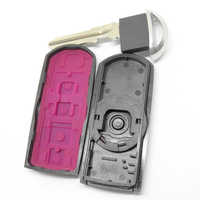 Carcasa de Repuesto para Llave de Auto con Llave de Emergencia, Funda para Control Remoto Inteligente para Sistema de Bloqueo de Vehículos