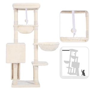 Albero per <span class=keywords><strong>Gatti</strong></span> a Più Livelli con 2 Amache, <span class=keywords><strong>Torre</strong></span> per <span class=keywords><strong>Gatti</strong></span> Stabile Anti-Ribaltamento - Product Image 2