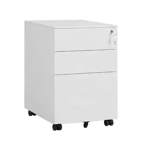 3 drawers can move two color reservoirs to mobile base file cabinets