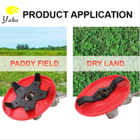 Tête de coupe-herbe multifonctionnelle Accessoires de jardinage faciles à utiliser pour les rizières et le désherbage des terres sèches