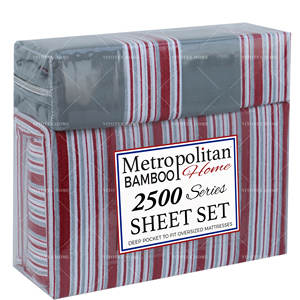 Juego de Sábanas Metropolitan Home Serie 2500, Precio al por Mayor por Caja - Product Image 1