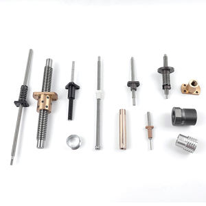 Rodamientos de Tornillos Trapezoidales de Alta Precisión Marca Changxin 45 # Material de Acero, Proceso de Roscado en Rollo, Longitud de 10-40 cm, 100% Nuevo. - Product Image 1