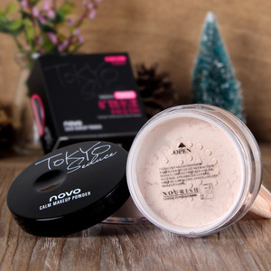 Poudre de maquillage Novo Calm, longue tenue, imperméable, poudre fine, contrôle du sébum, poudre libre minérale pro-peau, poudre fixante au miel pour le visage - Product Image 3
