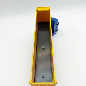 Sanjoyo SJY-1731 1:50 Modèle statique de camion remorque benne semi-alliage en métal moulé sous pression, véhicule d'ingénierie - Product Image 4