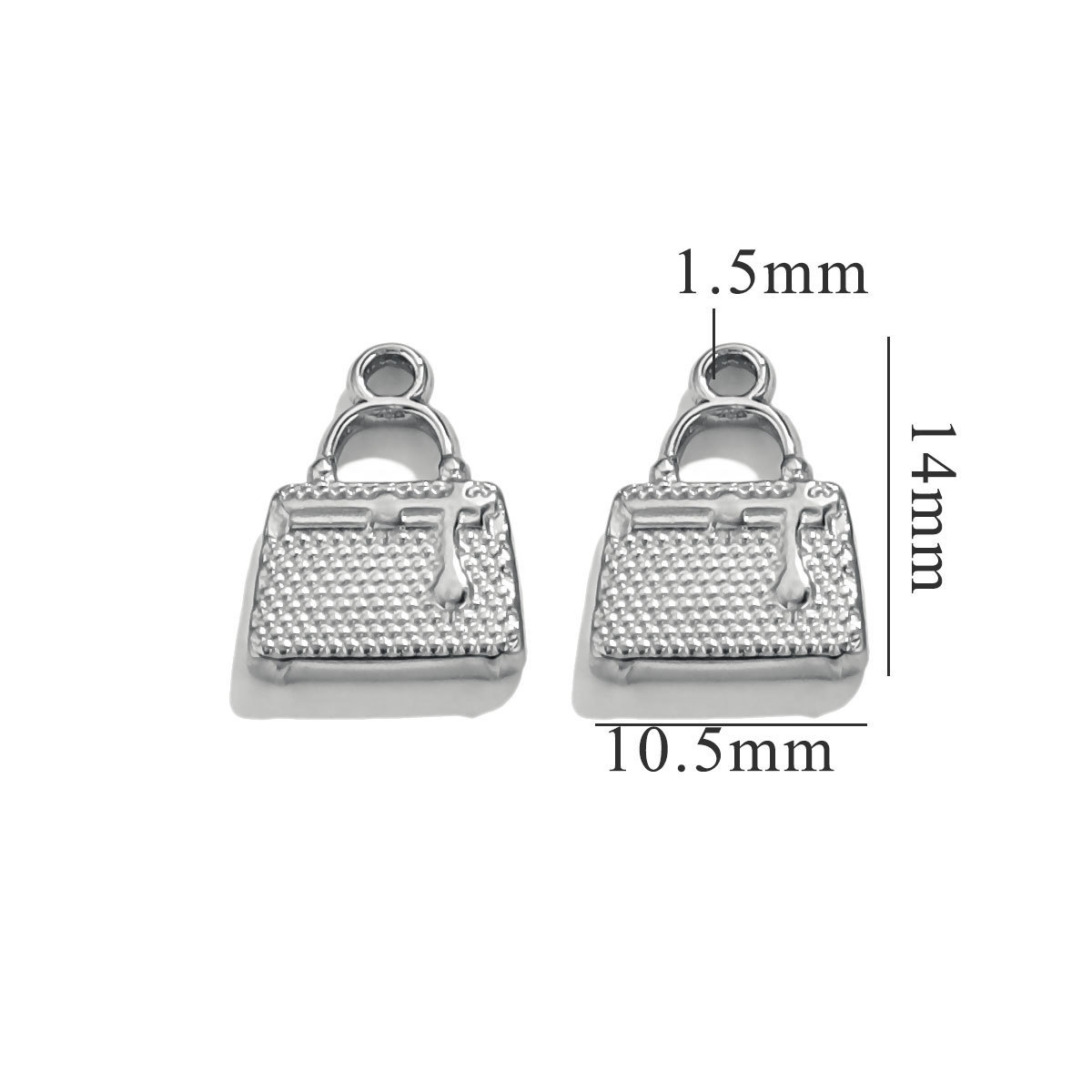 Sac couleur acier [1,4g]