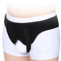 Ceinture de fixation pour hernie inguinale en nylon pour hommes Protège-aine transfrontalier pour adultes pour la protection sportive