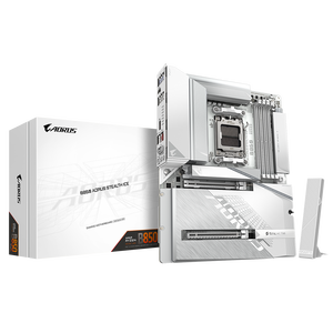 เมนบอร์ด B850 AORUS Stealth ICE Mainboard WIFI7 ATX Desktop เมนบอร์ดเกม AMD B850 DDR5 RAM PCIe 5.0 M.2 <span class=keywords><strong>SSD</strong></span> พร้อม WIFI7 - Product Image 1