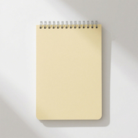 Wasserdichtes College Ruled Recycled Soft Custom Design B6 Spulen-Notizbuch für das Schul büro