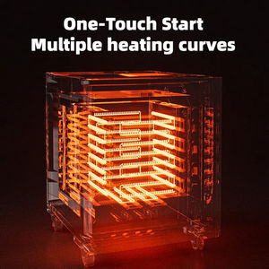 Horno Eléctrico Inteligente "Xiao Hei" |   1200 ° Horno de Cerámica con Apertura Lateral para Cerámica Casera, Horneado de Cerámica y Esmaltado - Product Image 3