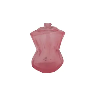 Новая прозрачная стеклянная бутылка 100 мл, Женская стеклянная бутылка в форме тела, пустая стеклянная бутылка