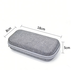Étui de rangement portable en EVA personnalisé pour applicateur de cuir chevelu, peigne de massage, boîte à outils rigide durable pour appareil de traitement capillaire, thérapie - Product Image 5