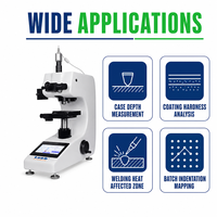 Testeur de dureté Micro Vickers automatique à écran tactile avec plateau XY motorisé et positionnement de haute précision