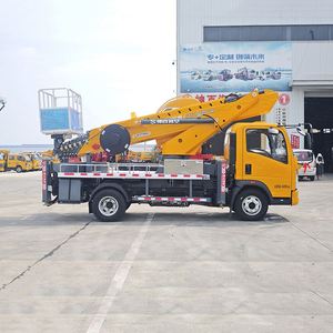Camion de travail aérien Sinotruk Ho Wo GKS35 Pro, moteur Weichai, entièrement hydraulique, véhicule aérien pour l'entretien des infrastructures extérieures - Product Image 4
