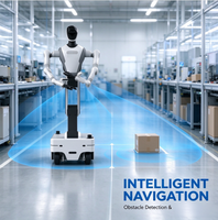 Robot composite à double bras Y1, 22 degrés de liberté, manipulateur mobile de téléopération VR, charge utile de 5 kg, répétabilité de ±0,03 mm, prise en charge ROS2
