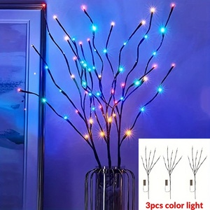Hot Sell 20 Leds Tree Willow Twig <strong>Light</strong> <strong>Branch</strong> String Lamp for Christmas Wedding Battery Powered for Home Decoration - Product Image 5