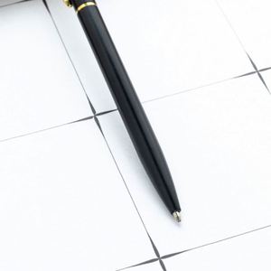 Wholesale 1.0Mm Custom Logo Student Smooth Writing Metal Twist Ballpoint Hotel Conference Gift Promotional <b>Pen</b> - Product Image 3