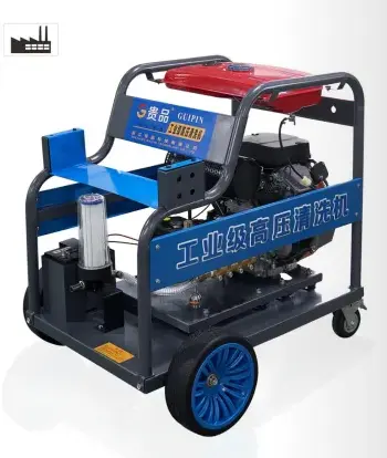 Automotive high-pressure cleaning machine with high pressure can be used to clean tank truck cleaning pumps