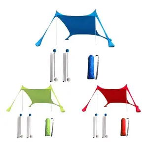 Großhandel Beach Sun shade Tent Canopy Tragbare leichte und packbare beach Shade Great Uv 50 Beach Zelt 200-499 setzt $1