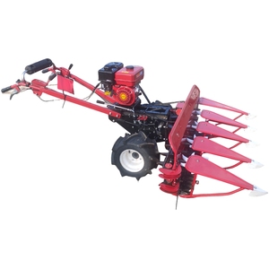 Machine de coupe à essence autopropulsée, moissonneuse 4 rangs avec boîte de vitesses à double différentiel intégrée pour foin agricole - Product Image 3