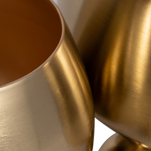 Fioriere Moderne in Metallo con Piedini a Sfera, Vasi Rialzati per Arredamento Interno ed Esterno - Product Image 4