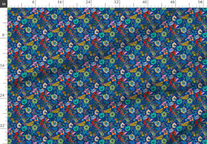 Tela Tana Lawn Floral de Alta Calidad con Estampado Digital Liberty para Ropa, Estilo Tropical y Bohemio, Suministro al por Mayor - Product Image 3