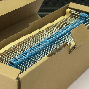 Resistenza da 10 ohm da 10R 10Ω 1% resistore a pellicola metallica da 1W foro passante/SMD 1W 1% o 5% resistenza da 10 ohm in carbonio/pellicola metallica - Product Image 4