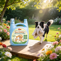 Lessive enzymatique douce 5KG Parfum naturel gardénia Convient aux animaux domestiques et aux familles Parfum longue durée 80% d'ingrédients naturels