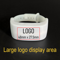 Bracelet lumineux personnalisé pour événements, 10 LED, 10 zones DMX512, sangle réglable en silicone souple, 600m, télécommande 2.4G, application Bluetooth, musique