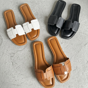 Sandalias Planas Estilo Hada con Punta Abierta y Deslizables para Mujer, Tallas Grandes - Product Image 3