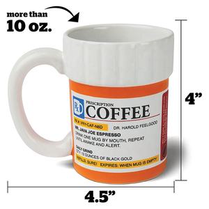 <span class=keywords><strong>Tasse</strong></span> à <span class=keywords><strong>café</strong></span> créative, en céramique, 12oz, en forme <span class=keywords><strong>de</strong></span> bouteille <span class=keywords><strong>de</strong></span> pilules, parfait pour la maison ou le bureau - Product Image 3