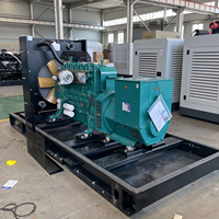 Genset Diesel WP10D320E200 Weichai Tipe Terbuka 300kW Pembangkit Listrik 3 Fasa 375KVA