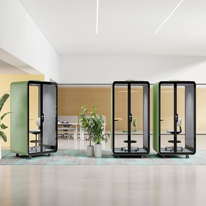 Cabina Acústica para Oficina, Cabina Telefónica Modular, Cabina Silenciosa para Reuniones <span class=keywords><strong>de</strong></span> Trabajo, Sala <span class=keywords><strong>de</strong></span> Estudio Portátil - Product Image 6