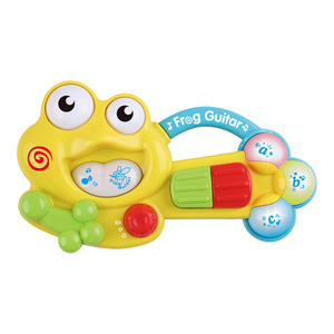 Jouet musical sensoriel pour lit <span class=keywords><strong>de</strong></span> bébé, avec clavier électronique et <span class=keywords><strong>piano</strong></span>, design grenouille <span class=keywords><strong>de</strong></span> dessin animé, pour le développement tactile et ludique du bébé - Product Image 1