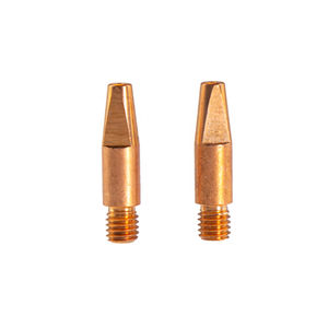 맞춤형 용접 예비 ESAB CuCrZr 연락처 팁 M8x37mm 468-502-003/468-502-004/468-502-005/468-502-006/468-502-008/468-502-009 - Product Image 1