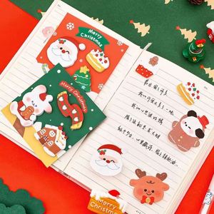 Brightly Colored Christmas Self-Adhesive <b>Memo</b> <b>Pads</b> Cute Gift Notes for Learning Office Supplies Record <b>Memos</b> Decorations - Product Image 3