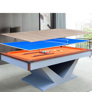 Mesa de billar de interior 2 en 1, juego de mesa de tenis de mesa de MDF en venta - Product Image 2