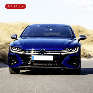 Parachoques de coche para <span class=keywords><strong>Volkswagen</strong></span> <span class=keywords><strong>Arteon</strong></span> (<span class=keywords><strong>2021</strong></span>) actualizado a kit de carrocería estilo <span class=keywords><strong>R</strong></span>-line con delantero, parachoques trasero, faldones laterales, labio delantero - Product Image 4