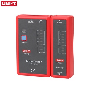 UNI-T UT681L เครื่องทดสอบสายเคเบิล LAN ออโต้เน็ตเวิร์ก LED อีเธอร์เน็ตโทรศัพท์ BNC เครื่องมือซ่อมแซม - Product Image 3
