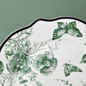 Chất Lượng Cao 20 Pcs Sứ Bộ Đồ Ăn Hoa Sang Trọng Tự Nhiên Phong Cách Vòng Đặt Bữa Ăn Tối Máy Rửa Chén An Toàn Cho Đám Cưới - Product Image 6