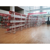 Bancs de tribune mobiles en aluminium pour événements sportifs, sièges en plastique pour stades, prix d'usine du fabricant