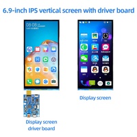 QTSS 6,9 Zoll Auflösung TFT LCD Modul Bildschirm 720x1440 Zweitbildschirm mit MIPI-Schnittstelle und 31-Pin LCD-Treiberplatine