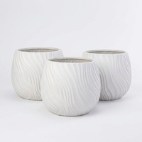 Grandes jardinières créatives, mignonnes, colorées, en plastique durable et légères pour l'extérieur, avec trou de drainage - Décorations de pots de fleurs