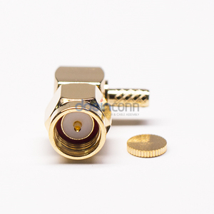 ขั้วต่อ RF ปลั๊กตัวผู้แบบตรง SMA ชุบทองแบบจีบไปยังสายเสาอากาศ1.13 - Product Image 6
