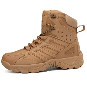 Good Quality Low Price Large Botas De Combate Para Hombre Hunting Boots Footwear Mountaineering Mens Unisex Outdoor Combat Shoes
