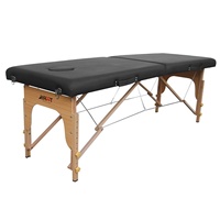 Pinky Leem Bett für Wimpernverlängerung Massage Klappbares Schönheitssalon-Equipment Holz-Salonmöbel Wimpernbett